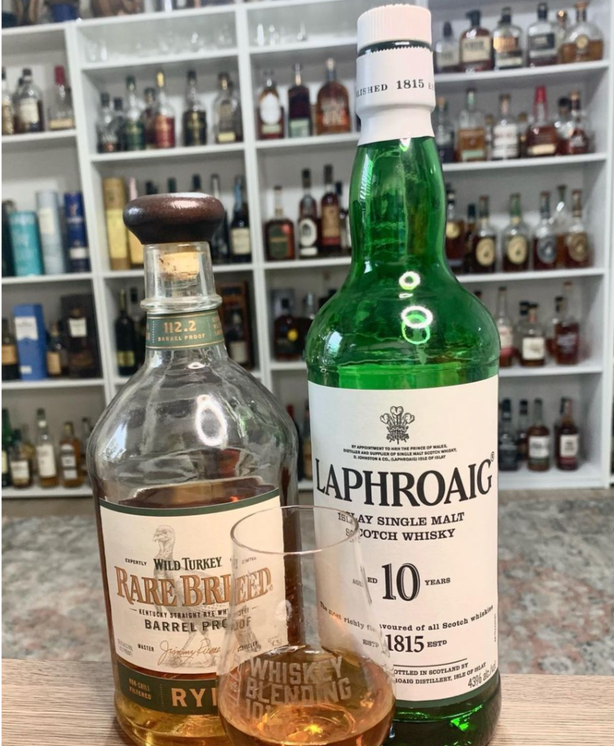Ass Kicker - Wild Turkey Rare Breed Rye and Laphroaig 10
